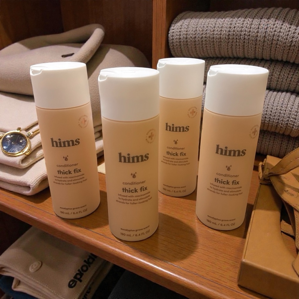Hims Thick Fix Conditioner Hair Thickening‎ 6.4oz Bundle of 4 New & Sealed